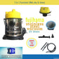 Fujihama 25L Vacuum Cleaner Stainless Steel 3 in 1