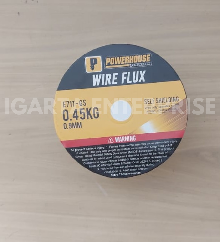 Powerhouse Self Shielding Flux Cored Wire 0.9mm E71T-GS 0.45kg Or 1Kg ...