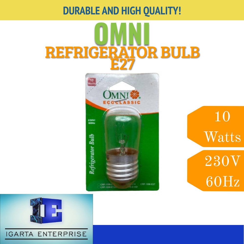 Omni Refrigerator and Himalayan Lamp Bulb E12, E14, E27