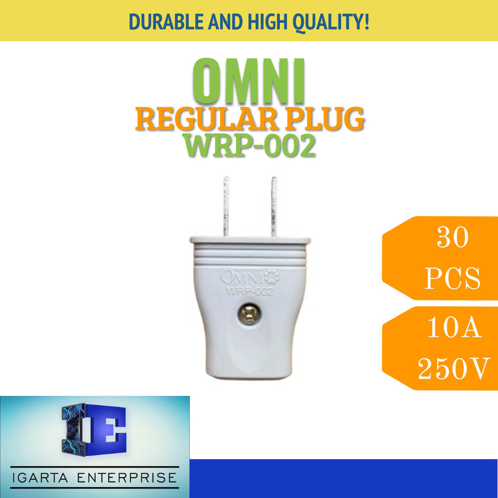 Omni Regular Plug 10A WRP 002 – Igarta Enterprise Power Tools And Home ...