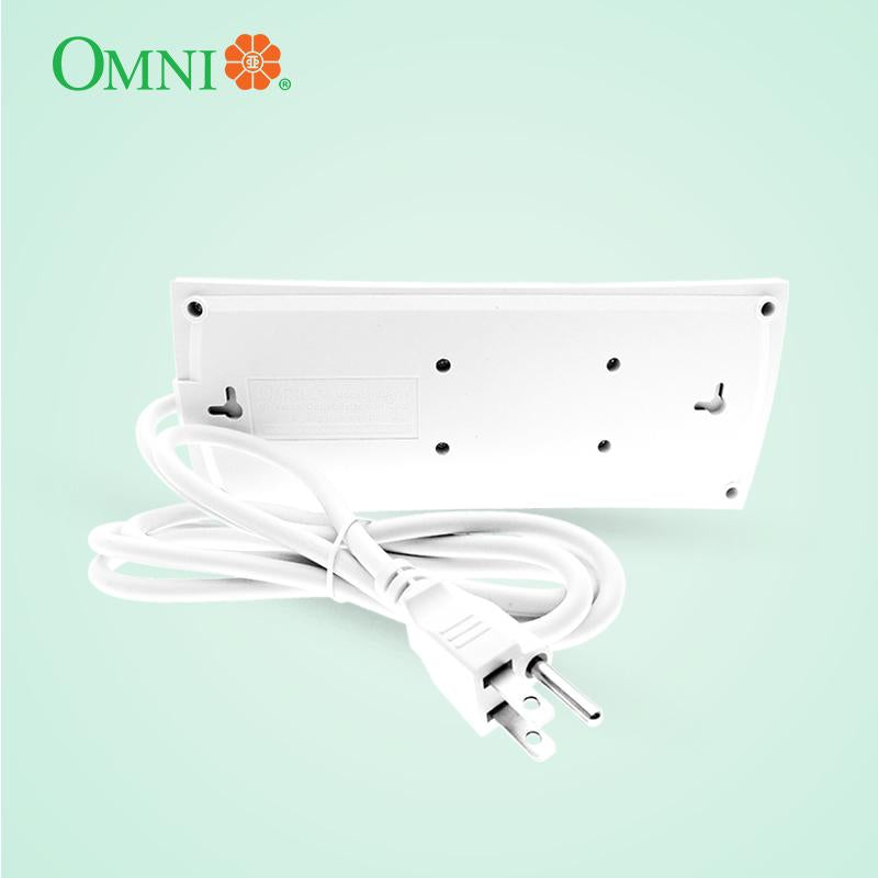 Omni Universal Outlet Extension Cord w/ Master Switch (2,3,4,5,6,8,10 Gang) WEU variants 2500w